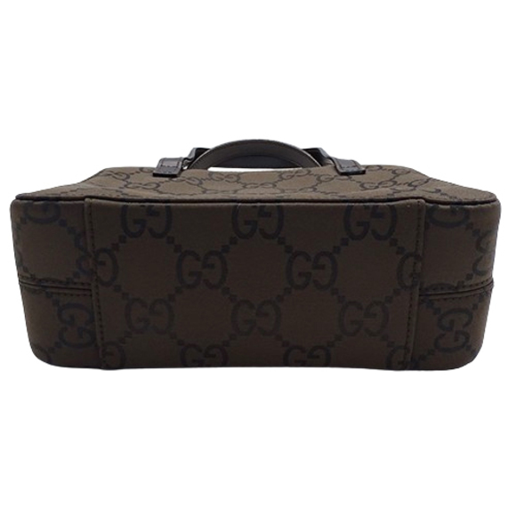 Gucci Small GG Leather Handbag Brown - Picture 3 of 16